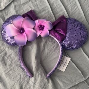 Disney Purple and Pink Sequin Minnie Ears